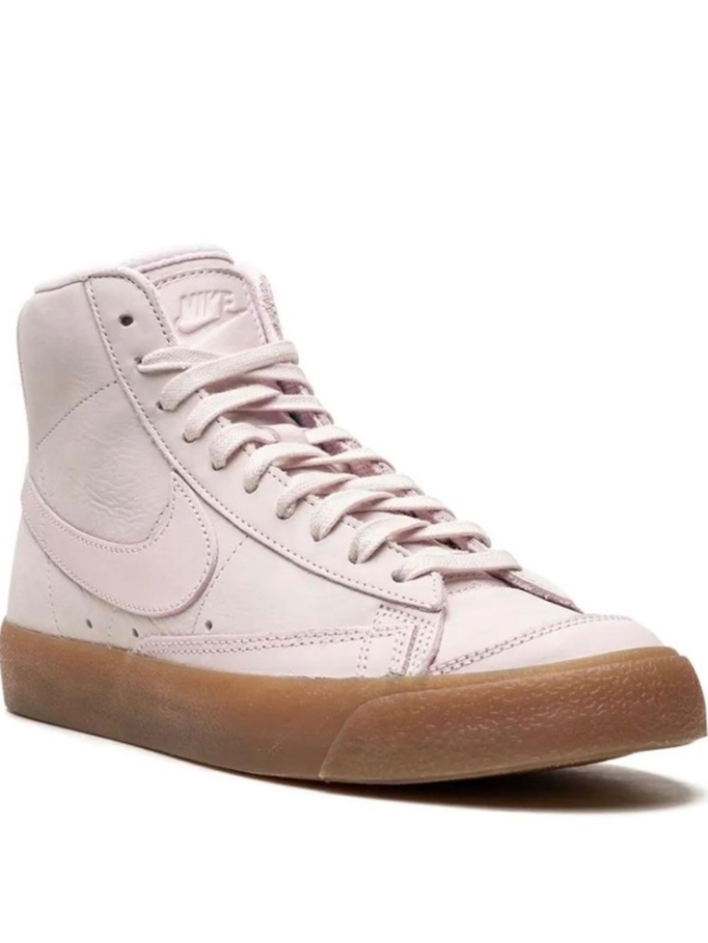 Nike Blazer Mid Premium Pearl Pink Gum Sneakers Women's DQ7572-600 | Size 9.5